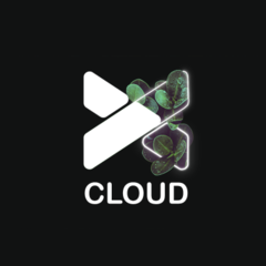 Ativar X CLOUD: arte do aplicativo
